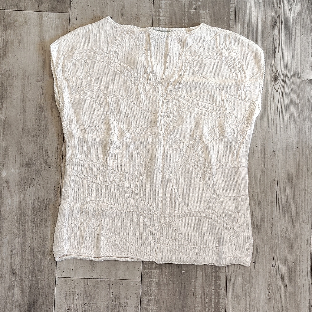 Chic Cream Women's Blouse